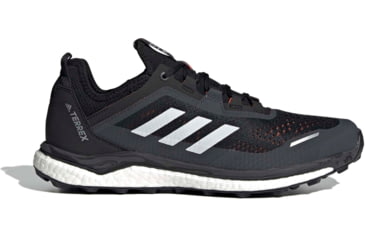 Image of Adidas Terrex Agravic Flow Shoes - Men's, Core Black/Crystal White/Solar Red, 11.5, FW5119-001-11.5