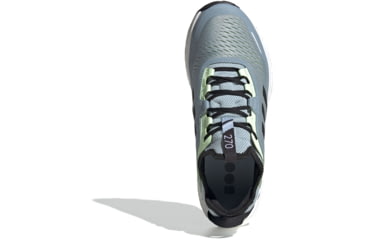 Image of Adidas Terrex Agravic Flow - Womens, Ash Grey/Black/Glow Green, 8.5, G26099-8.5