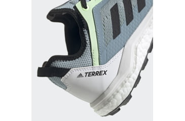 Image of Adidas Terrex Agravic Flow - Womens, Ash Grey/Black/Glow Green, 8.5, G26099-8.5