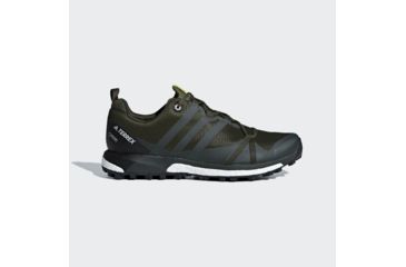 Image of Adidas Terrex Agravic GTX Trail Running Shoe - Men's, Base Green/Base Green/Shock Yellow, 9, AC7768-9