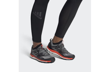 Image of Adidas Terrex Agravic XT GTX - Men's, Grey Five/Black/Active Orange, 12, EE9570-12