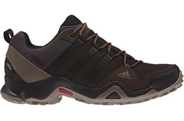 Image of Adidas Terrex AX2R GTX Hiking Shoe - Men's -Night Brown/Blk/Brown-Medium-8