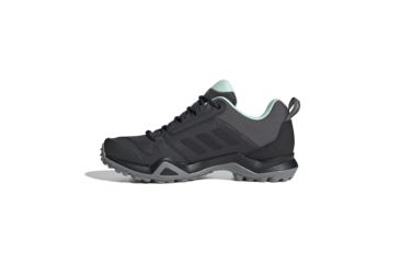 Image of Adidas Terrex AX3 GTX - Womens, Grey Five/Black/Clear Mint, 6.5, BC0573-6.5