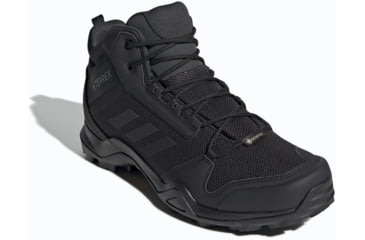 Image of Adidas Terrex AX3 Mid GTX - Men's, Black/Black/Carbon, 14, BC0466-14