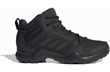 Image of Adidas Terrex AX3 Mid GTX - Men's, Black/Black/Carbon, 14, BC0466-14
