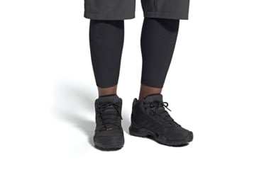 Image of Adidas Terrex AX3 Mid GTX - Men's, Black/Black/Carbon, 12, BC0466-12