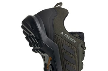 Image of Adidas Terrex AX3 Hiking Shoes - Men's, Night Cargo/Black/Raw Khaki, 8, BC0526-8