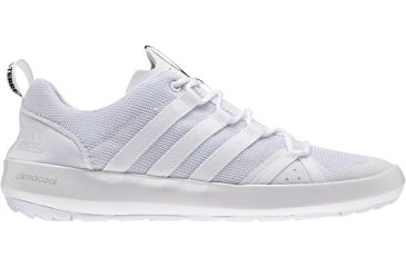 Image of Adidas Terrex Climacool Boat Lace Watersport Shoe - Men's-White/White/Blk-Medium-9.5