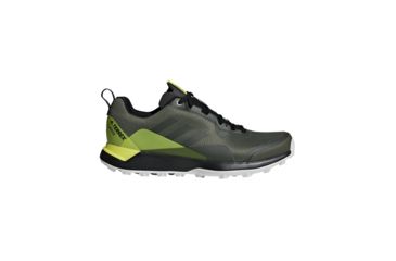Image of Adidas Terrex Cmtk GTX Trail Running Shoe - Men's, Base Green/Night Cargo/Shock Yellow, 12, AC7923-12
