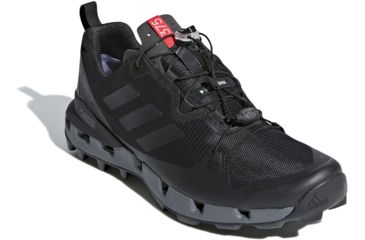 Image of Adidas Terrex Men's Terrex Fast GTX-Surround Hiking Shoes, Black/Grey Five/Hi-Res Red, 12 US, AQ0365-12