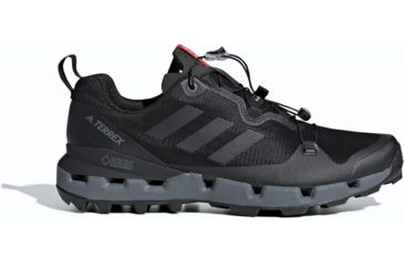 Image of Adidas Terrex Men's Terrex Fast GTX-Surround Hiking Shoes, Black/Grey Five/Hi-Res Red, 12 US, AQ0365-12