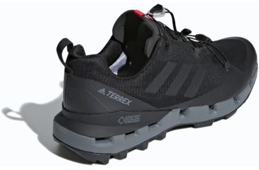 Image of Adidas Terrex Men's Terrex Fast GTX-Surround Hiking Shoes, Black/Grey Five/Hi-Res Red, 12 US, AQ0365-12