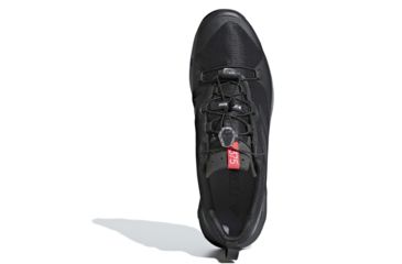 Image of Adidas Terrex Men's Terrex Fast GTX-Surround Hiking Shoes, Black/Grey Five/Hi-Res Red, 12 US, AQ0365-12