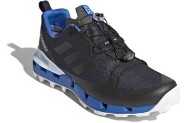 Image of Adidas Terrex Fast GTX Surround Hiking Shoe - Men's, Legend Ink/Black/Blue Beauty, 12, AQ0726-12