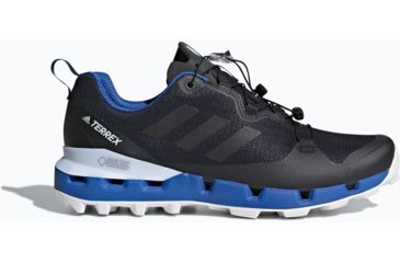 Image of Adidas Terrex Fast GTX Surround Hiking Shoe - Men's, Legend Ink/Black/Blue Beauty, 12, AQ0726-12