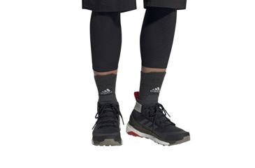Image of Adidas Terrex Free Hiker Hiking Shoes - Men's, Black/Grey Six/Night Cargo, 9.5, D98046-9.5