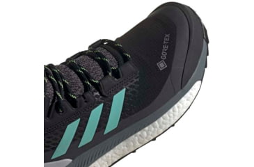 Image of Adidas Terrex Free Hiker GTX Shoes - Womens, Core Black/Acid Mint/Hi-Res Yellow, 10, FX4667-001-10