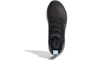 Image of Adidas Terrex Free Hiker GTX - Womens, Carbon/Grey Four/Glow Blue, 10, G28464-10