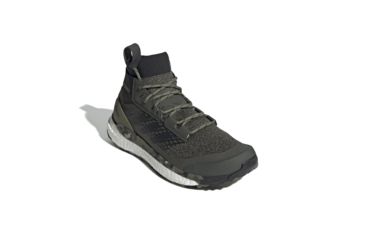 Image of Adidas Terrex Free Hiker Hiking Shoes - Men's, Raw Khaki/Black/St Desert Sand, 13, EF0774-13