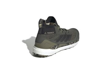 Image of Adidas Terrex Free Hiker Hiking Shoes - Men's, Raw Khaki/Black/St Desert Sand, 13, EF0774-13