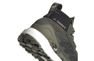 Image of Adidas Terrex Free Hiker Hiking Shoes - Men's, Raw Khaki/Black/St Desert Sand, 13, EF0774-13