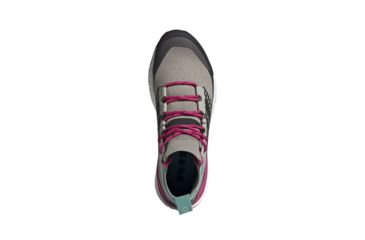 Image of Adidas Terrex Free Hiker Hiking Shoes - Men's, Sesame/Raw White/Real Magenta, 9, D97835-9