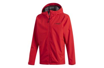 Image of Adidas Terrex GTX Rain Jacket - Men's, Red, DS8831-DEMO