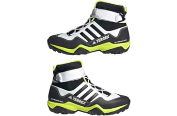Image of Adidas Terrex Hydro Lace Hiking Shoes - Men's, Ftwr White/Core Black/Solar Yellow, 13, FX3955-13