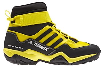 Image of Adidas Terrex Hydro Lace Watersport Shoe - Men's-Brt Yellow/Blk/White-7-Medium