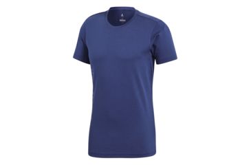 Image of Adidas Terrex Logo Men's Tee Shirt, Noble Indigo, 2XL, CV6156-2XL