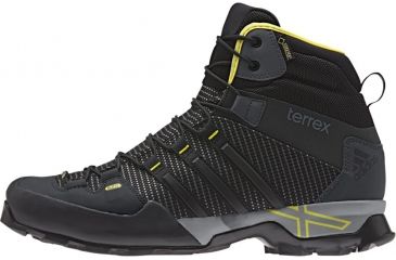 Image of Adidas Terrex Scope High GTX Approach Boot - Men's-Dark Grey/Black-Medium-14