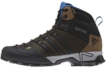 Image of Terrex Scope High GTX Approach Boot - Mens-Earth/Black/Blue-Medium-9