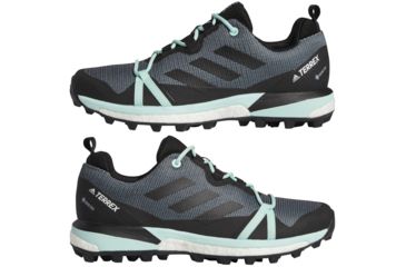 Image of Adidas Terrex Skychaser LT GTX, Ash Grey/Black/Clear Mint, 9.5, F36120-9.5
