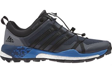 Image of Adidas Terrex Skychaser Trail Running Shoe - Men's-Navy/Black/Blue-Medium-10.5