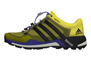 Image of Adidas Terrex Skychaser Trail Running Shoe - Men's-Yellow/Black/Flash-Medium-10 US