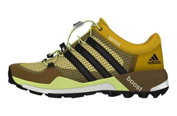 Image of Adidas Terrex Skychaser Trail Running Shoe - Womens-Ochre/Black/Yellow-Medium-9.5 US