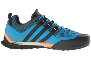 Image of Adidas Terrex Solo Approach Shoe - Men's-Blue/Black/Zest-Medium-8 US