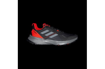 Image of Adidas Terrex Soulstride Trailrunning Shoes - Men's, Core Black/Grey Four/Solar Red, 9, FY9214-001-9
