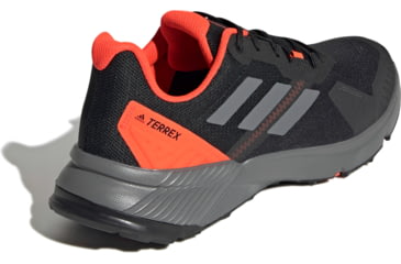 Image of Adidas Terrex Soulstride Trailrunning Shoes - Men's, Core Black/Grey Four/Solar Red, 9, FY9214-001-9