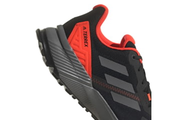 Image of Adidas Terrex Soulstride Trailrunning Shoes - Men's, Core Black/Grey Four/Solar Red, 9, FY9214-001-9