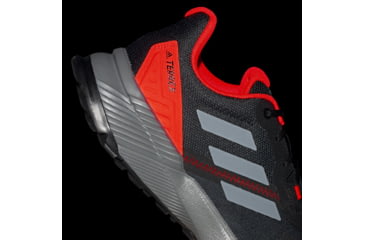 Image of Adidas Terrex Soulstride Trailrunning Shoes - Men's, Core Black/Grey Four/Solar Red, 9, FY9214-001-9