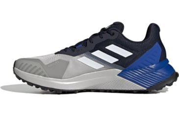 Image of Adidas Terrex Soulstride Trailrunning Shoes - Men's, Grey Two/Ftwr White/Legend Ink, 8, FY9216-033-8