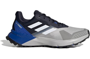 Image of Adidas Terrex Soulstride Trailrunning Shoes - Men's, Grey Two/Ftwr White/Legend Ink, 8, FY9216-033-8