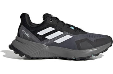 Image of Adidas Terrex Soulstride Trailrunning Shoes - Womens, Core Black/Crystal White/Mint Ton, 5.5, FY9256-001-5.5