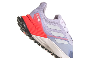 Image of Adidas Terrex Soulstride Trailrunning Shoes - Womens, Violet Tone/Crystal White/Solar Red, 7, FY9258-538-7