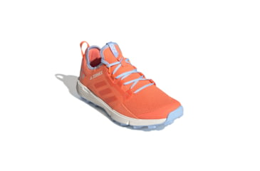 Image of Adidas Terrex Speed LD - Womens, Hi-Res Coral/Hi-Res Coral/Glow Blue, 9.5, G26441-9.5