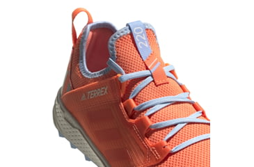 Image of Adidas Terrex Speed LD - Womens, Hi-Res Coral/Hi-Res Coral/Glow Blue, 9.5, G26441-9.5