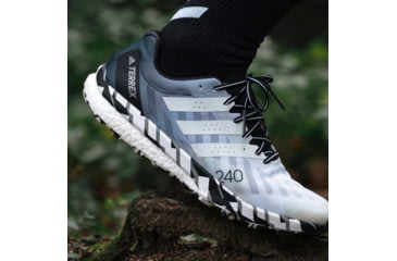 Image of Adidas Terrex Speed Ultra Shoes - Men's, White/Crystal White/Core Black, 12.5, FW2805-100-12.5