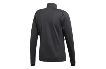 Image of Adidas Terrex Stockhorn Men's Fleece Jacket, Carbon, Extra Large, CG2492-XL