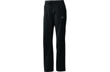 Image of Adidas Terrex Swift Flex Pant - Women's-Black-Regular Inseam-X-Small